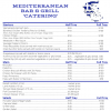 Our Menu Taunton, MA Mediterranean Bar & Grill